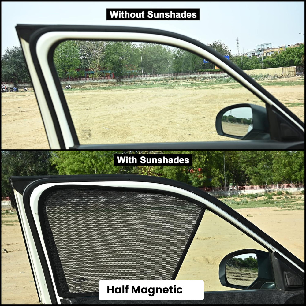 Car Window Sun Shades - Mahindra Bolero Neo, TUV300