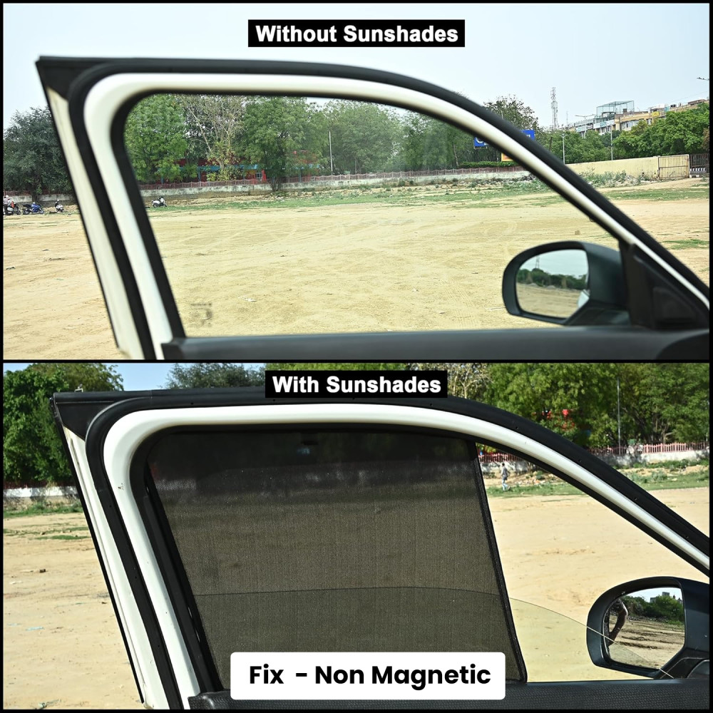 Car Window Sun Shades - Mahindra Bolero Neo, TUV300