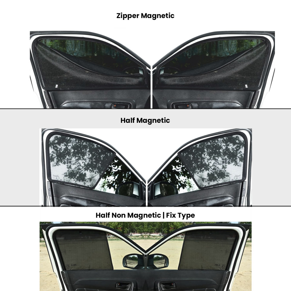 Car Window Sun Shades - Mahindra Bolero Neo, TUV300