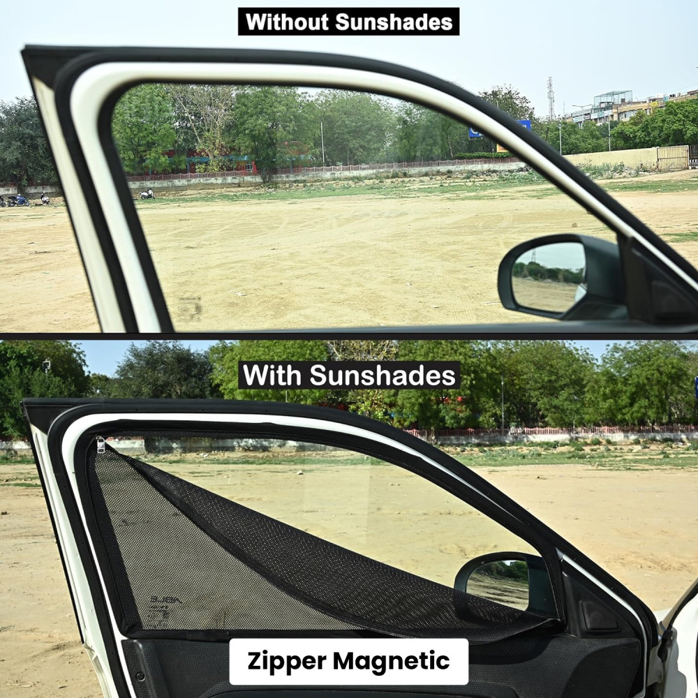 Car Window Sun Shades - Mahindra Bolero Neo, TUV300